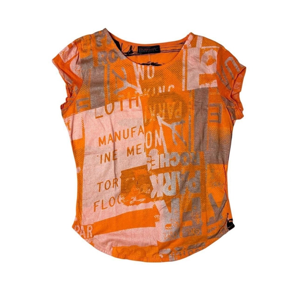 Custo Barcelona abstract graphic baby tee